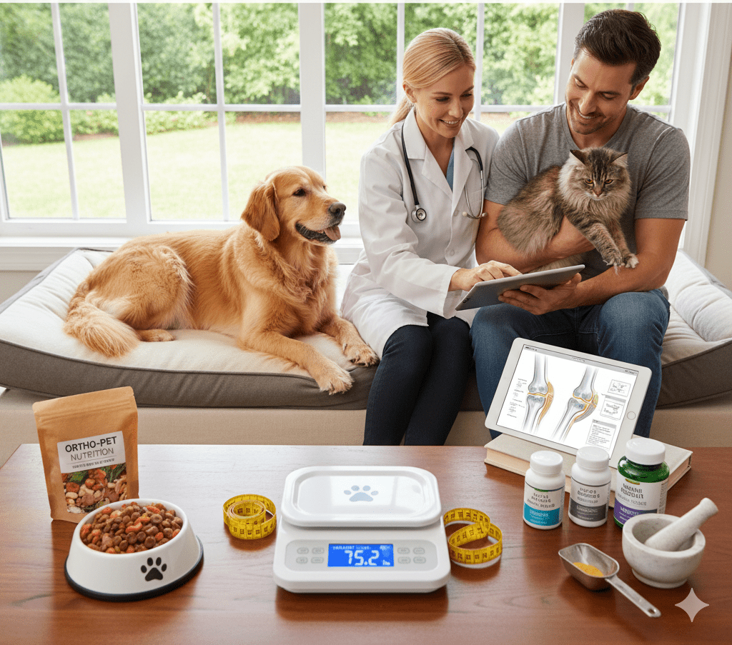 Nutrition, Weight Management & Supplements in Orthopedic Pet Care